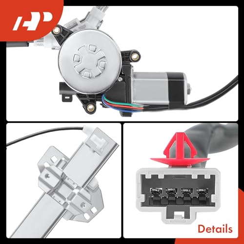 A-Premium Front Driver Side Power Window Regulator with Motor Assembly - style: Front Driver