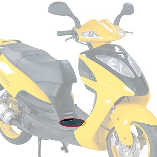 Minho Motorcycle Battery Box Cover Fit for Chinese GY6 150CC Mopeds Scooter - style: Box Cover