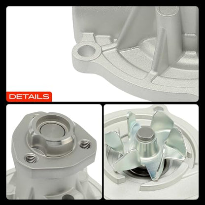 A-Premium Engine Water Pump Compatible with Volkswagen, Audi