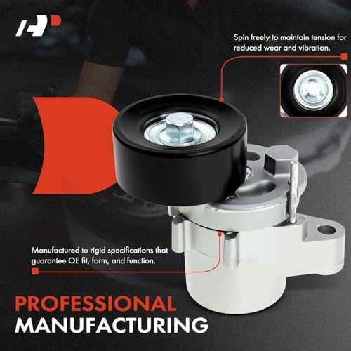 A-Premium Belt Tensioner Assembly with Pulley Compatible with Mitsubishi