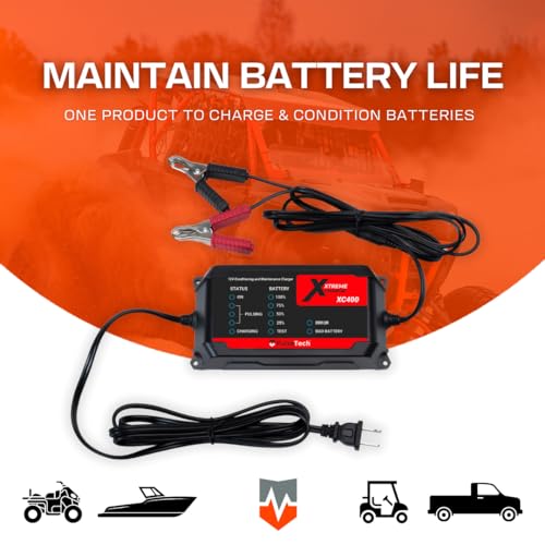 PulseTech XC400 Xtreme Charge 4 AMP Smart Battery Charger & Maintainer