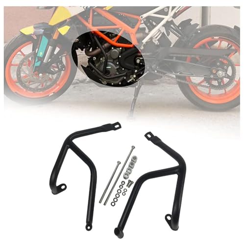 Motorcycle Accessories Engine Bumper Guard Crash Bar Frame Protector For KTM Duke 250 390 2023 2022 2021 2020 2019 2018 2017 (Black)
