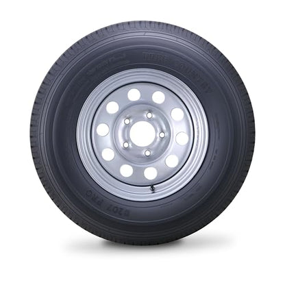 Free Country Trailer Tire Wheel ST215/75R14 8-Ply D 108N w/5X4.5 Silver Mod - size: ST215/75R14