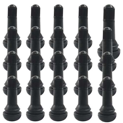 Waziaqoc TR413 Tire Valve Stems, 20 PCS, Black - size: Tr413