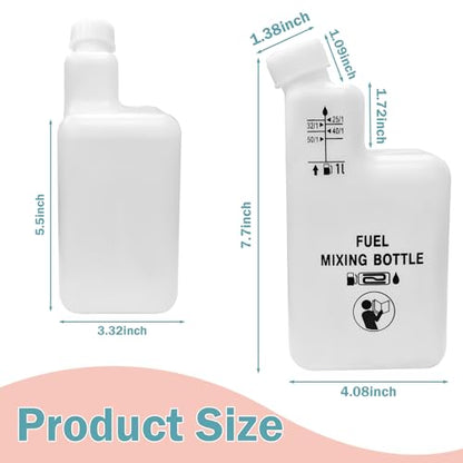 Mixing Bottle for Loading 2 Stroke Engines Oil Fuel