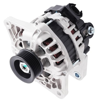 Alternator Hyundai Accent Veloster Kia Rio 1.6L Replaces 373002B300 - size: 2012-2017 Accent