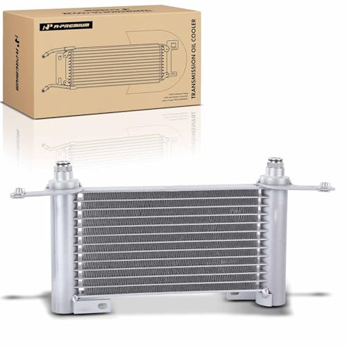 A-Premium Transmission Oil Cooler Compatible with Chevrolet, GMC, Cadillac
