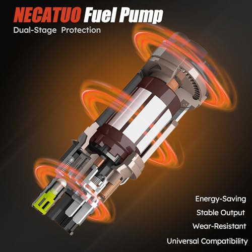 E7241M Electric Fuel Pump Module Assembly w/Sending Unit Compatible with Chrysler 300 2005-2010 Dodge Challenger 2009-2010 Charger Magnum 2.7L 3.5L 5.7L V6 V8, For FG1052 P76270M - size: E7241M
