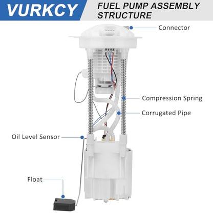 Vurkcy Electric Fuel Pump Module Assembly for 2004-2007 Dodge Ram 1500