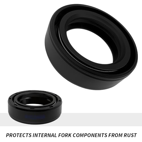 Front Fork Seal & Dust Seal Kit for Honda CRF70F CRF80F XR100R XR70R XR80R 1985-2013, for Kawasaki KD80 RM80 1977-1990 OEM#51490-GZ0-305 51490-GN1-013