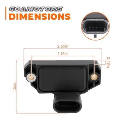 GoaMotors 16201599 Ignition Control Module for Chevy Silverado S10 for GMC