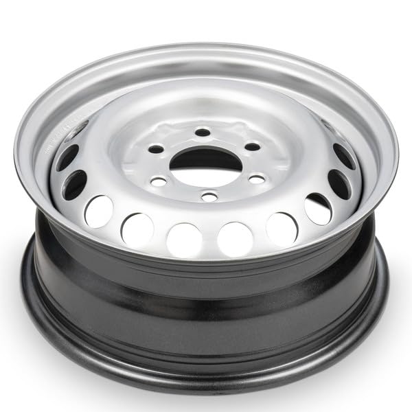 16x6.5 in Steel Wheel Rim 6 Lug 130mm 54mm Offset 84.5mm CB| Powder-Coated Silver finish Fits 2014-2024 Mercedes-Benz Sprinter 2500 | New OEM Replacement | 91040113009090 - color: Silver, size: 2014-2024 Sprinter 2500 - 16x6.5 inch