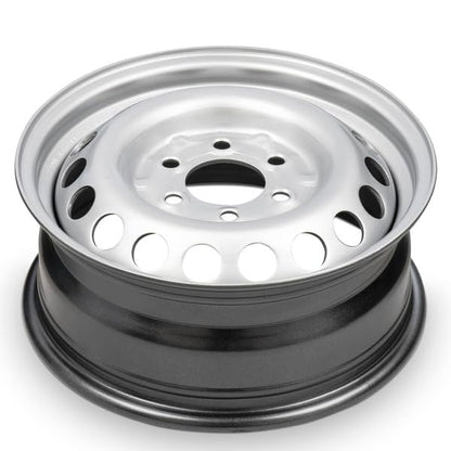 16x6.5 in Steel Wheel Rim 6 Lug 130mm 54mm Offset 84.5mm CB| Powder-Coated Silver finish Fits 2014-2024 Mercedes-Benz Sprinter 2500 | New OEM Replacement | 91040113009090 - color: Silver, size: 2014-2024 Sprinter 2500 - 16x6.5 inch