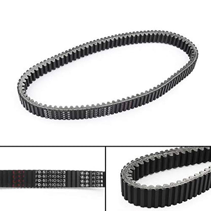 Bruce & Shark Drive Belt for Arctic Cat Wildcat Sport/Trail 700 & for Textron 2014-2019, Aramid Fiber Replacement Drive Belt, Compatible with Part# 0823-497