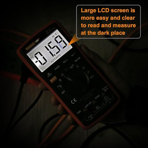 Auto Ranging Digital Multimeter TRMS 6000 - color: Orange