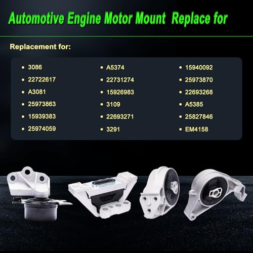 Engine Motor Mount for Chevy 05-10 Cobalt 06-11 HHR 07-10 Pontiac G5 - size: 2005-2010 Cobalt 2.2L