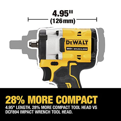 DEWALT ATOMIC 20V MAX 3/8 in. Cordless Impact Wrench (DCF923B)