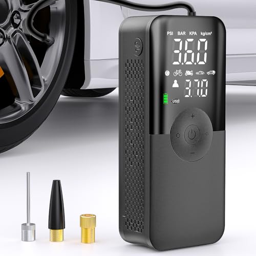 Nilight Rechargeable Cordless Tire Inflator 150PSI Auto Shutoff - color: Cordless Tire Inflator 150psi