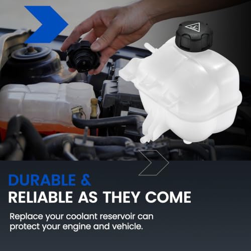 603-332 Coolant Tank for BMW/Mini Cooper 07-16 - color: White, size: 603-332