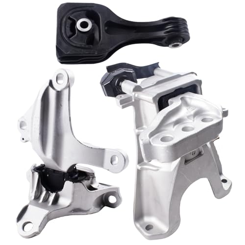Engine Motor & Trans Mount Compatible with 2016-2021 Honda Civic 1.5L CVT Transmission Mount Replaces 50820-TBA-A04 50890-TBA-A82 50850-TBC-A81 10124 9963 10038 - size: 2016-2021 Honda Civic 1.5L