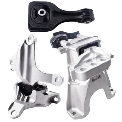 Engine Motor & Trans Mount Compatible with 2016-2021 Honda Civic 1.5L CVT Transmission Mount Replaces 50820-TBA-A04 50890-TBA-A82 50850-TBC-A81 10124 9963 10038 - size: 2016-2021 Honda Civic 1.5L