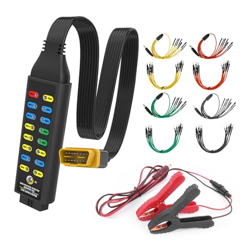 OBD2 Breakout Box OBDII Protocol Detector for Professional Automotive Diagnostics with 16-Pin CAN Breakout Box, 4mm Banana Jack Multi-Function Jumper - style: OBD2 Breakout Box(Basic Version)