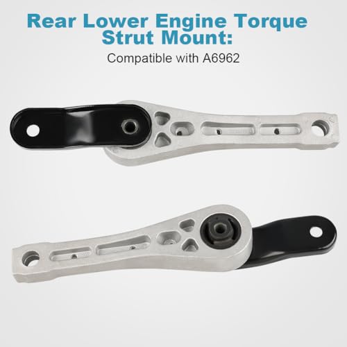 Engine Motor & Transmission Mount Kit Replacement for Volkswagen Jetta - size: 5PCS-Compatible with A4926 A4927 A4928 A6962 A6969