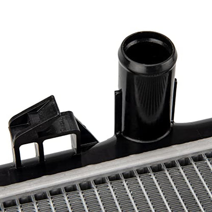 CU13157 Assembly Aluminum Core radiator Compatible with 2009-2023 300 2009-2023 Challenger 2009-2017 Charger 2022-2023 Charger (w/Standard Duty Cooling) - style: CU13157