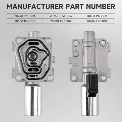Bruce & Shark Complete Transmission Solenoid Kit for Honda Accord/Odyssey 1998-2006, Acura CL 2001-2003, Pilot 2003-2007, Replaces 28600-RKE-004 28400-P6H-013