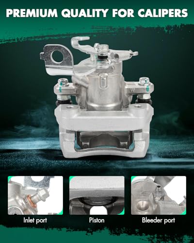 SCITOO 19B3796 Rear Right Passenger Side Disc Brake Caliper - size: Rear Passenger[19B3796]