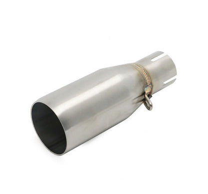 Motorcycle 32-51mm Exhaust Middle Link Pipe Adapter Universal Adjust Tube,for Piaggio Beverly X10 MP3 125-300L Off-Road Scooter ATV Mped (G)