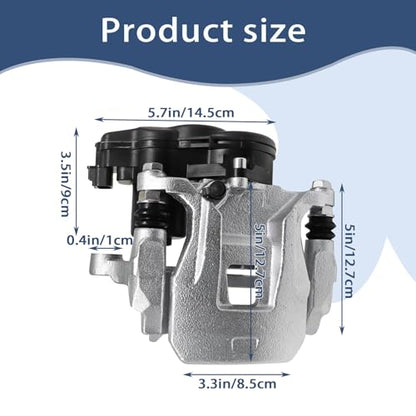 FZJDSD 4605C043 Rear Left Brake Caliper Fits for Mitsubishi Outlander 12-22