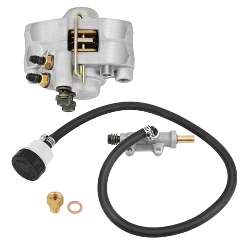 Rear Brake Caliper & Master Cylinder for Polaris Scrambler 400 500 1998-2004 Magnum 325 500 X-pedition 325 425 1999-2001 Trail Blazer 250 400 Trail Boss 325 330 Xplorer 250 400 Sport 400 1999-2004