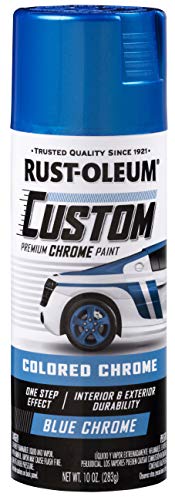 Rust-Oleum Automotive Custom Lacquer Spray Paint, Blue Chrome - color: Blue Chrome, size: 10 Ounce (Pack of 1)