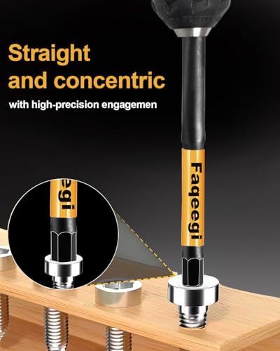 20PCS 4 Inch S2 Magnetic Hex Bit Set Metric SAE Impact Drill Bits