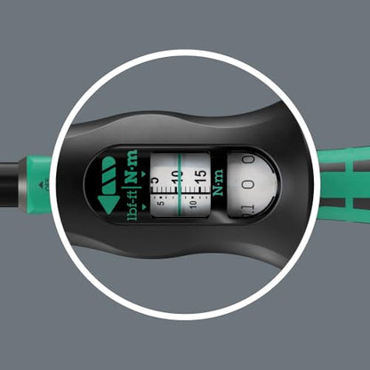 05075690001 Click-Torque Lock A 5 Torque wrench, adjustable, Torque Lock function, reversible ratchet, clockwise torque operation, 2.5-25 Nm, 1/4" x 2.5-25 Nm