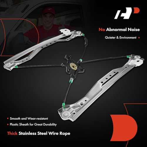 A-Premium Power Window Regulator Front Driver Side Without Motor - style: Front Driver