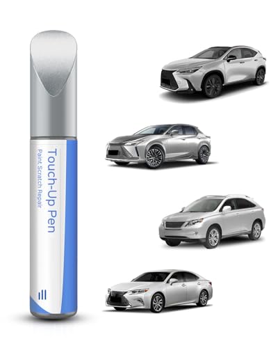 1J4 Silver Lining Metallic Touch Up Paint Compatible with Lexus Exact Match–Chips and Nicks Touch Up - color: Silver Lining Metallic(1J4) for CT200h/ES200/250/300h/NX200/300/300h