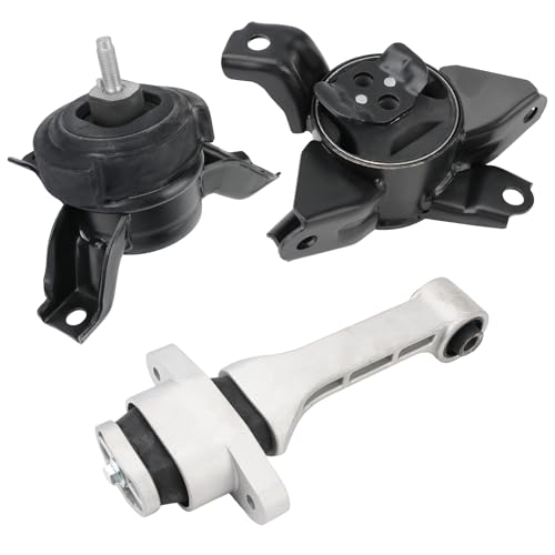 Engine Motor Transmission Mount Kit Replacement for 2013-2018 Hyundai - size: 3PCS-Compatible with 2013-2018 Santa Fe Sport 2.4L