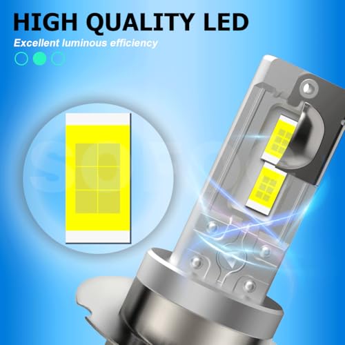 SOFOC P36D LED Bulbs High/Low Beam For Motorcycle/Car Fog Light Bulb DC 12V-18V 60W 4000Lm Super Bright 3570 4SMD White 1PCS