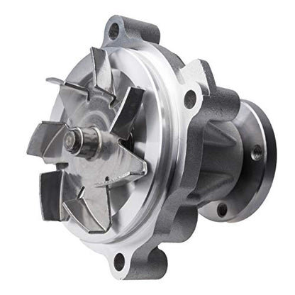AUQDD AW4130 (w/M30 HUB) Water Pump Kit With Gasket Fit For Truck (Engine 4.6L/5.4L V8 Only) 2003-2014 E-150 E-250 E-350 Econoline F-150 F-250 F-350 Super Duty Expedition/Lincoln Aviator Navigator - size: AW4130