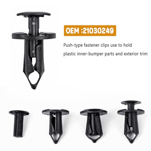 UNIGT 3 in 1 GM A20991 Fender Liner Clips and Fasteners Replace 11589292