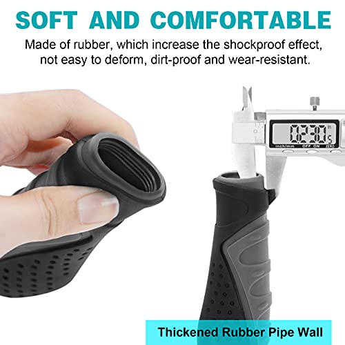TRELC Bike Handlebars Grips, Antislip Rubber Bicycle Handlebar Protector
