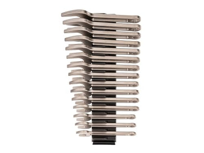 TEKTON Service Wrench Set, 15-Piece | WSE95100 - size: 15-Piece (3/4 - 1-5/8-Inch), Organizers