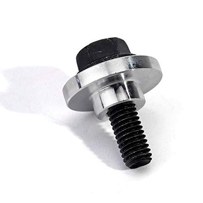 3mirrors UPGRADE Billet Aluminum Oil Diverter Barbell w/DOUBLE O-rings, Oil Tube Hold Down, Front Gallery Plug Compatible with GM LS Engines, Better Sealing