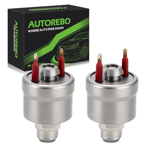Fuel Injectors Set of 2 Compatible with Chevrolet Tahoe Blazer Caprice GMC Yukon C1500 C2500 Suburban K1500 Buick Roadmaster Cadillac Brougham Oldsmobile 5.7L V8# 17112493 19110538 TJ7 17112494 - size: 7