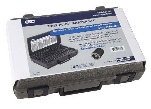 OTC 5900A-Plus 53 Piece Master Torx Bit Socket Set