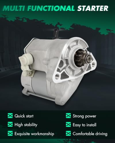 SCITOO Starter for Toyota Engine Starter Motor 228000-2990 17706N - size: 17706N