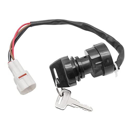 M MATI Start Stop Headlight Switch & Ignition Key Switch for Yamaha Warrior 350 Grizzly 600 1996-2001 Big Bear 350 Wolverine 350 1995-2001 Kodiak 400 1993-1999 Moto-4 350 1995