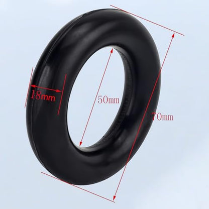 O-Ring Car Exhaust Rubber Hanger Insulator Bracket Bushing Mount (4Pcs)
